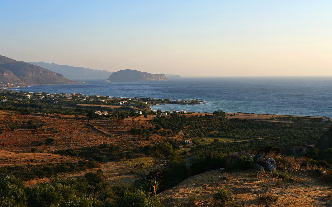 Monemvasia, on the Lakonian coast